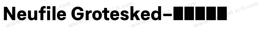 Neufile Grotesked字体转换